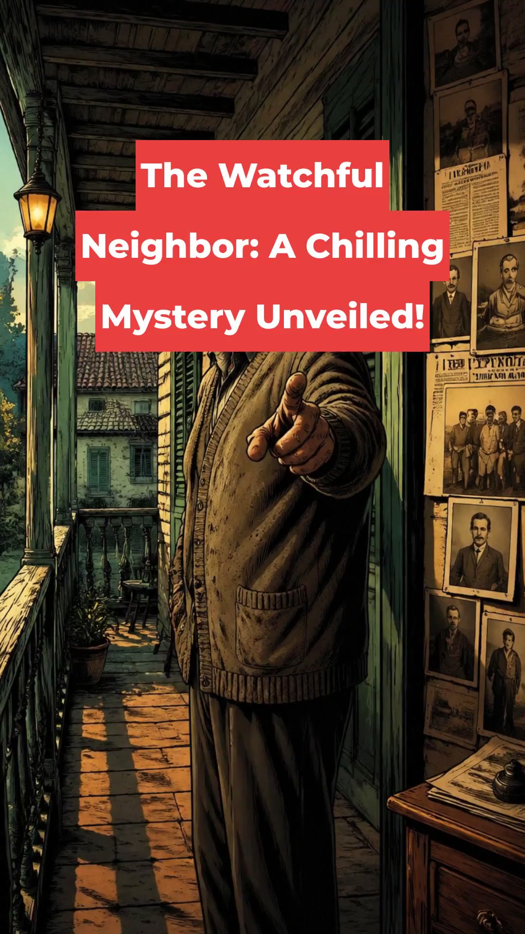 The Watchful Neighbor: A Chilling Mystery Unveiled!