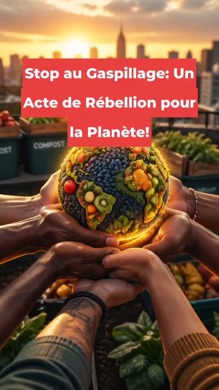 Stop au Gaspillage: Un Acte de Rébellion pour la Planète!
