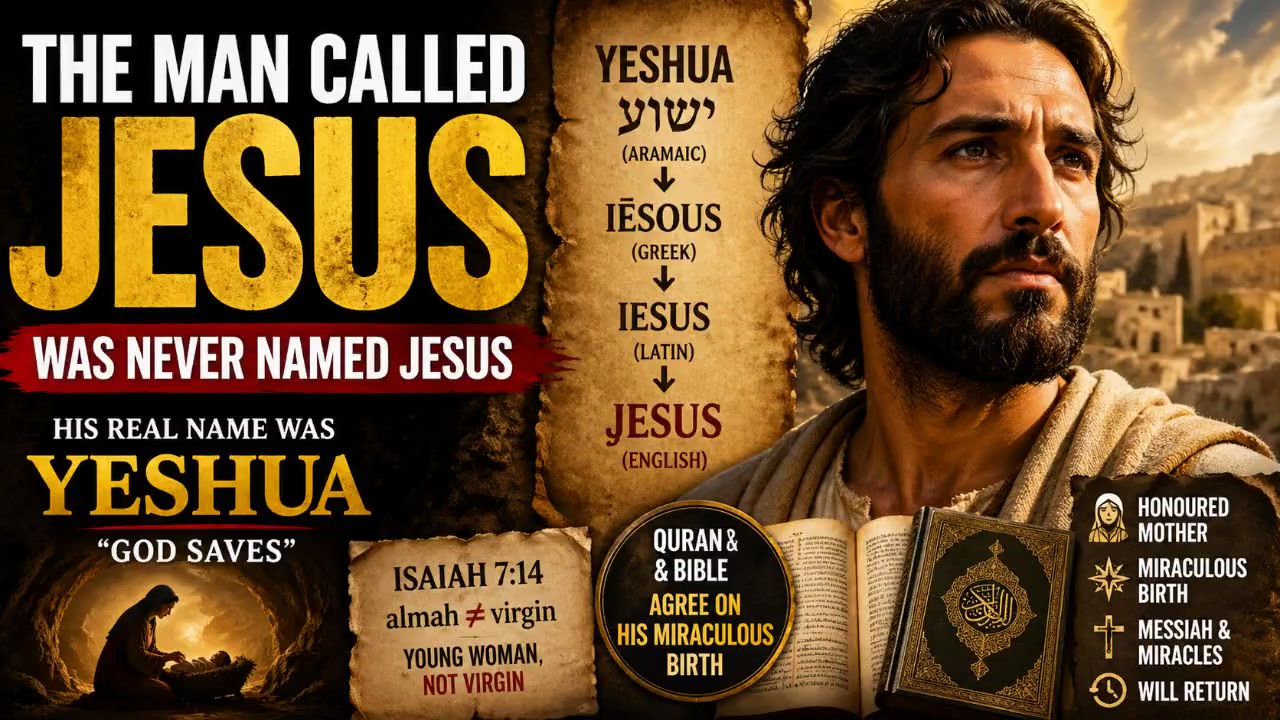 The Name Behind the Legend: Yeshua to Jesus!