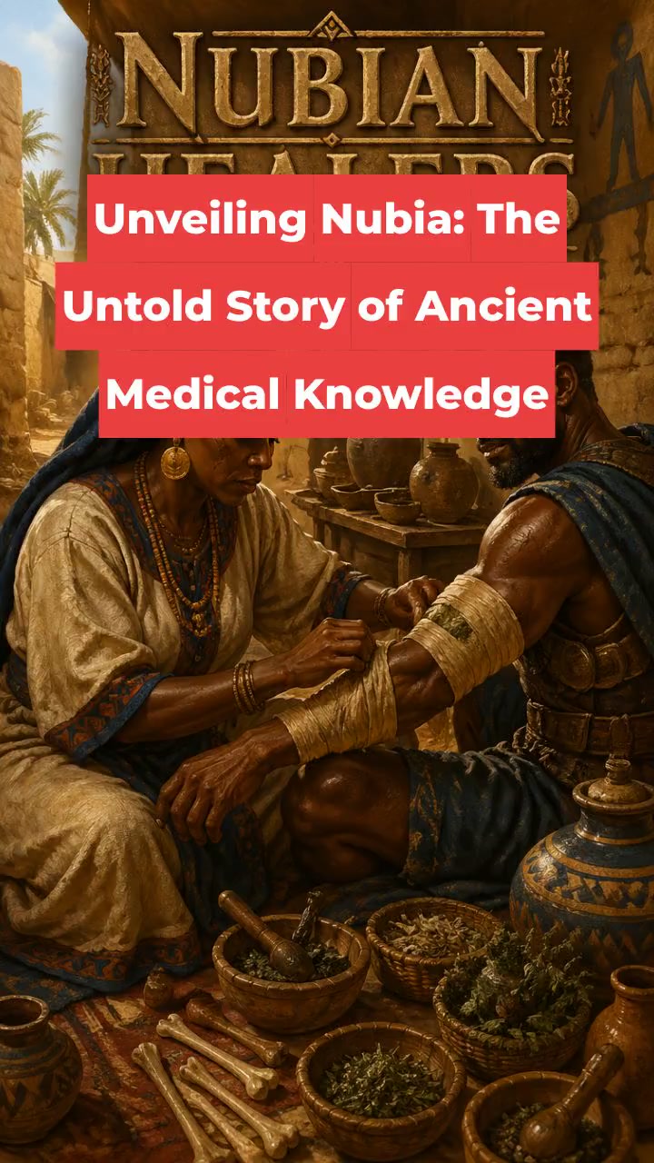 Unveiling Nubia: The Untold Story of Ancient Medical Knowledge