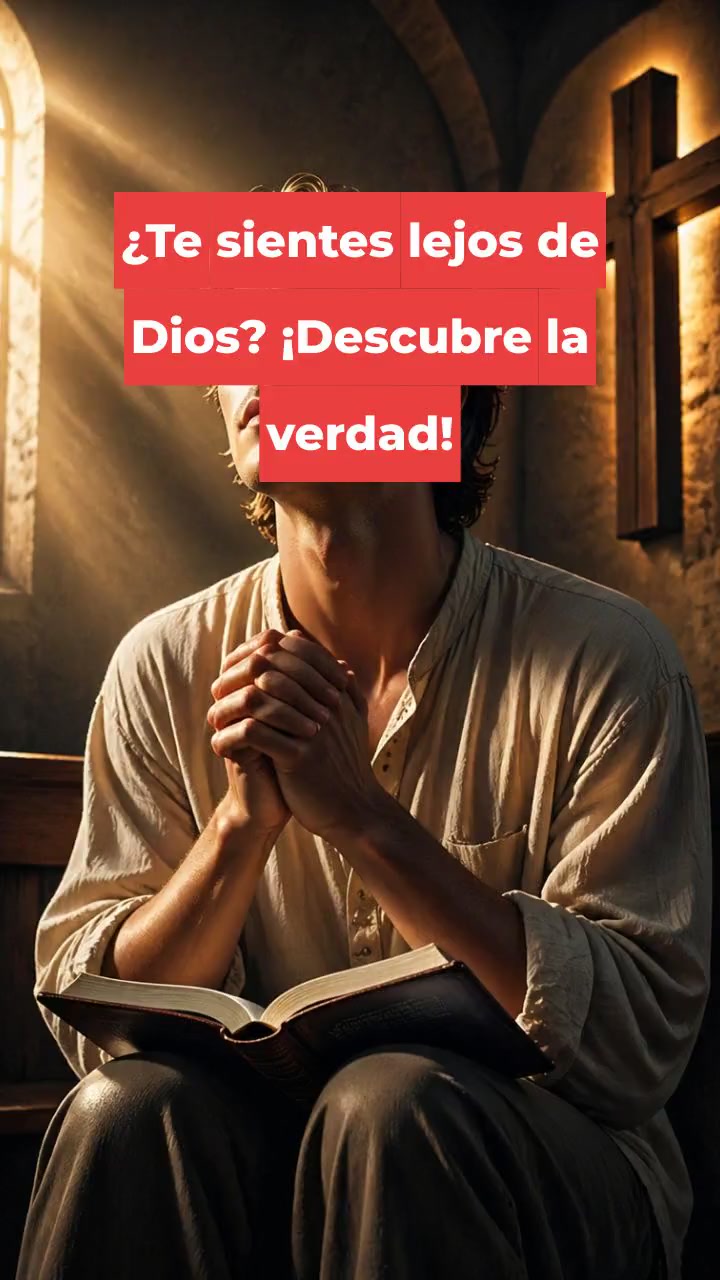 ¿Te sientes lejos de Dios? ¡Descubre la verdad!