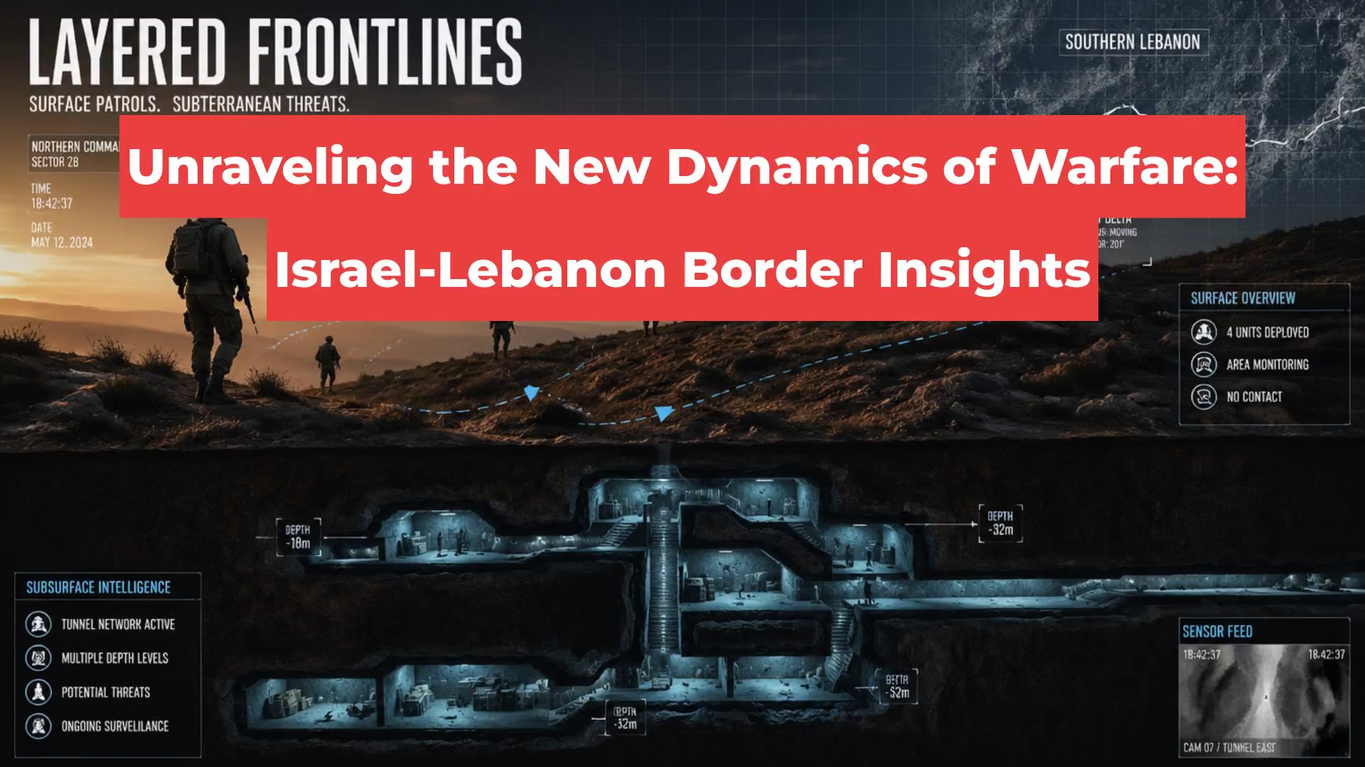 Unraveling the New Dynamics of Warfare: Israel-Lebanon Border Insights