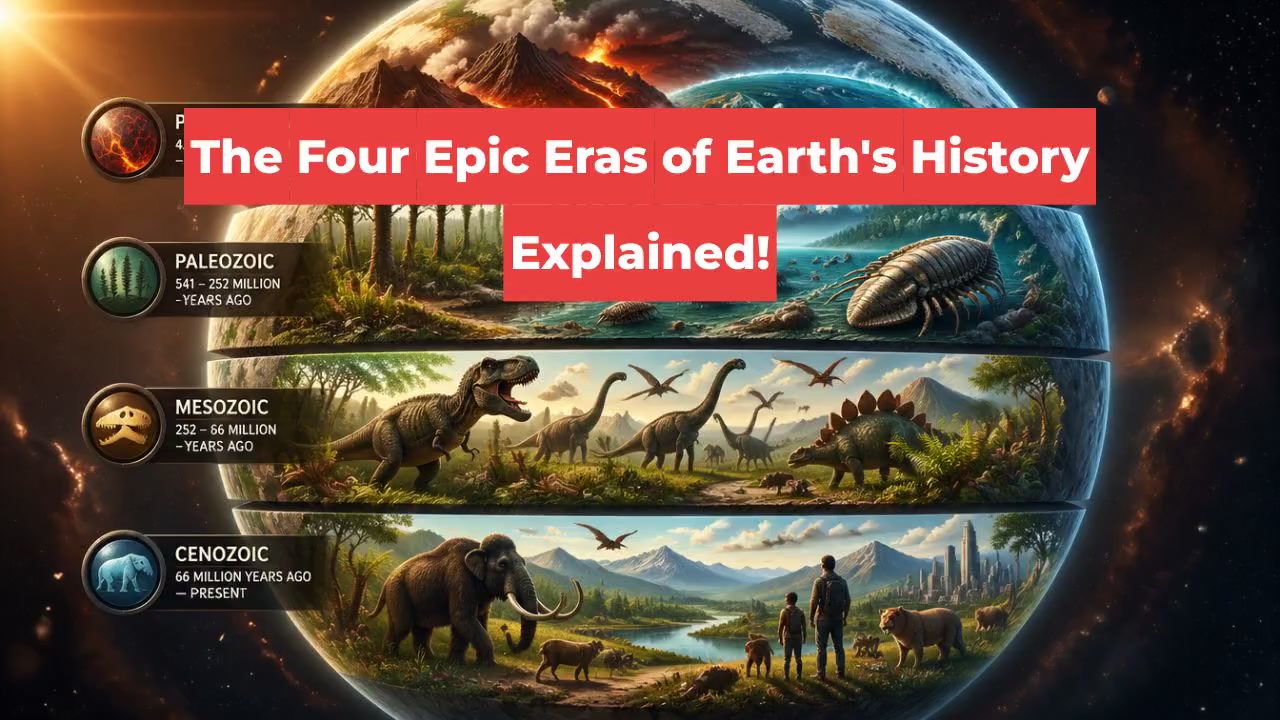 The Four Epic Eras of Earth's History Explained!