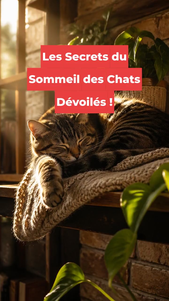 Les Secrets du Sommeil des Chats Dévoilés !