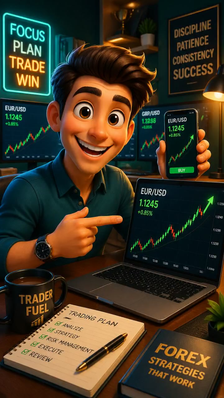 Transforme ta vie grâce au trading Forex !