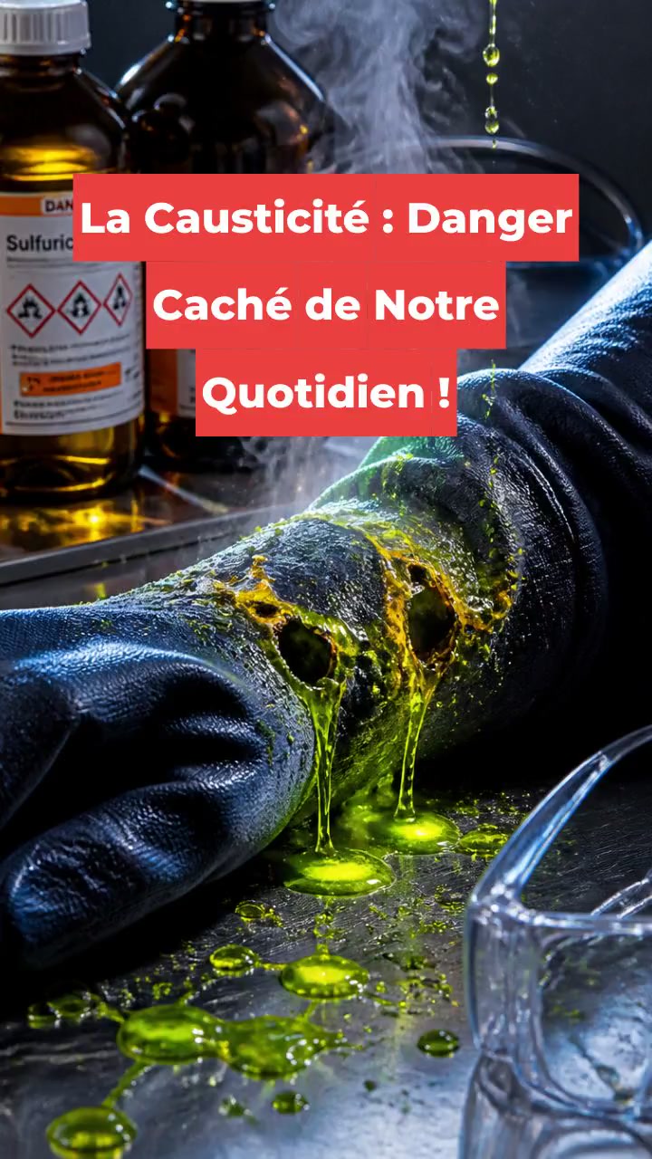 La Causticité : Danger Caché de Notre Quotidien !