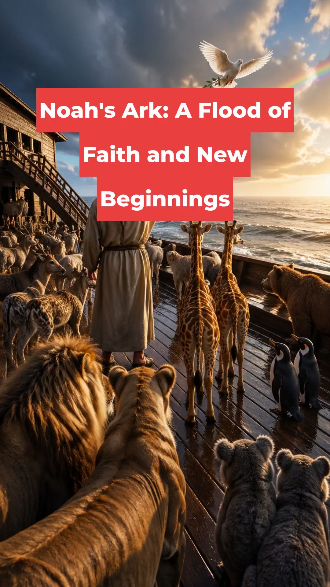 Noah's Ark: A Flood of Faith and New Beginnings