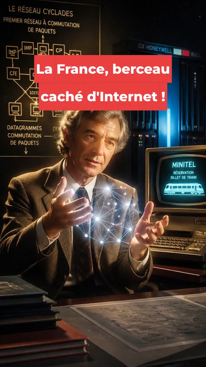 La France, berceau caché d'Internet !