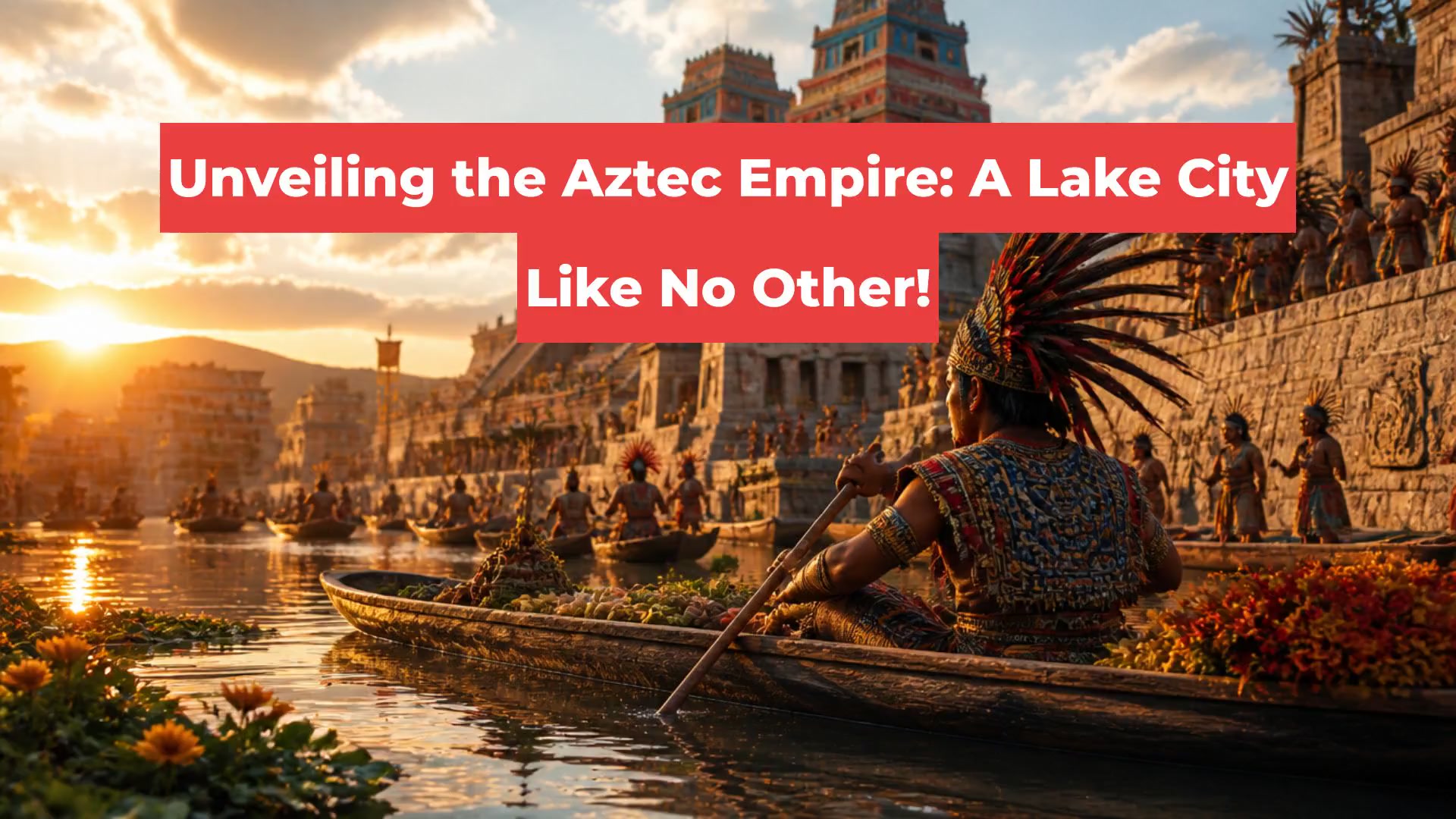 Unveiling the Aztec Empire: A Lake City Like No Other!