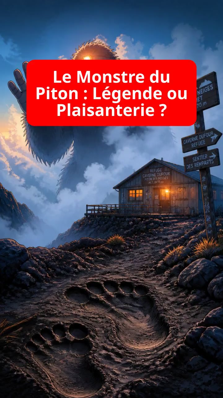 Le Monstre du Piton des Neiges : Légende ou Plaisanterie ?