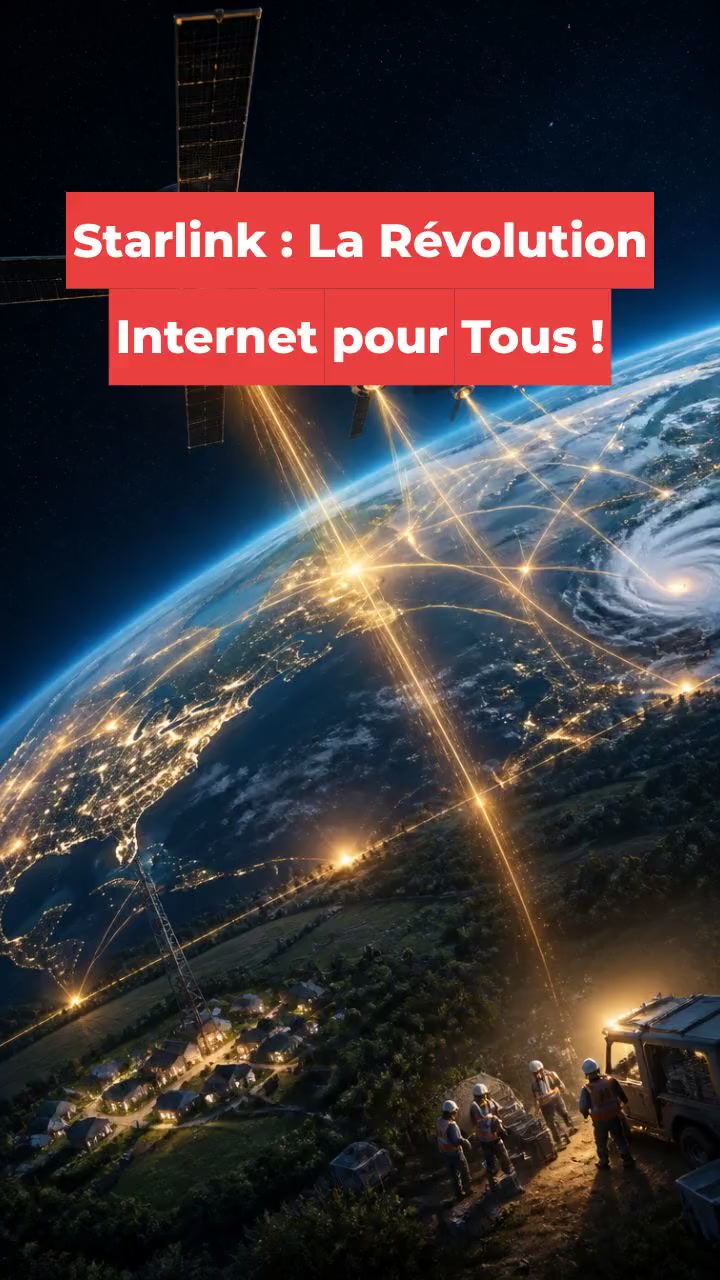 Starlink : La Révolution Internet pour Tous !