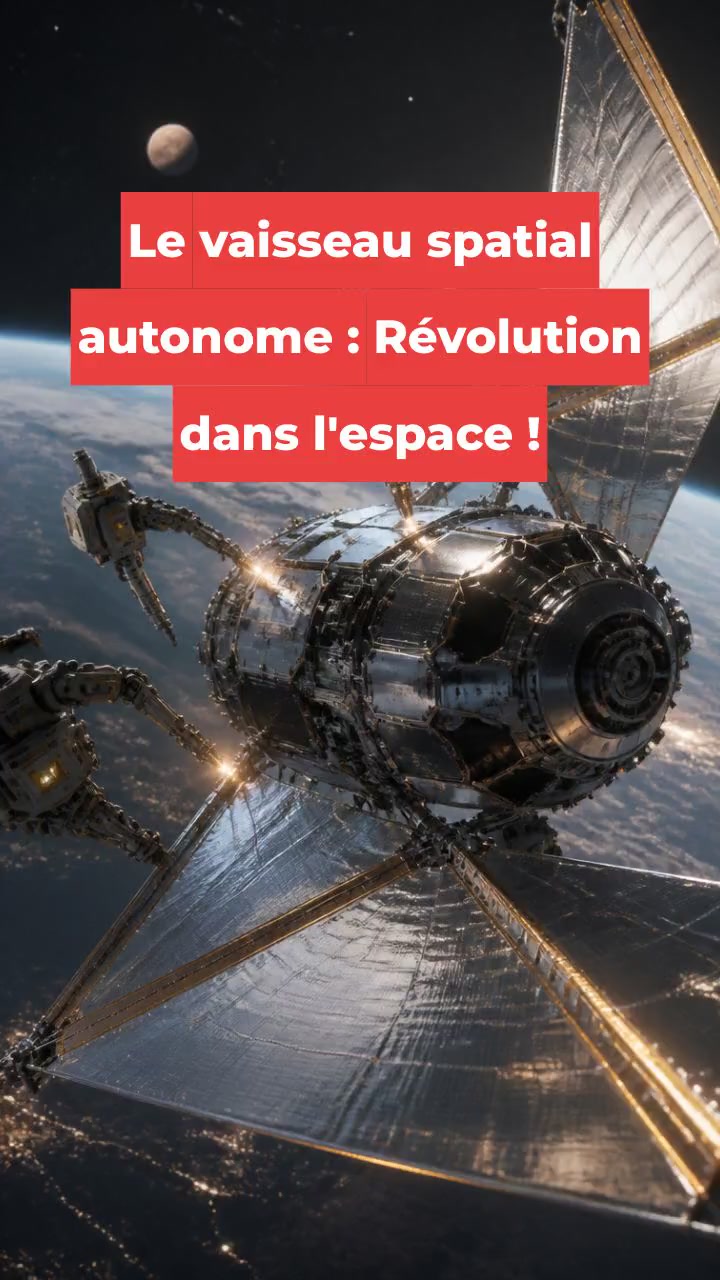 Le vaisseau spatial autonome : Révolution dans l'espace !