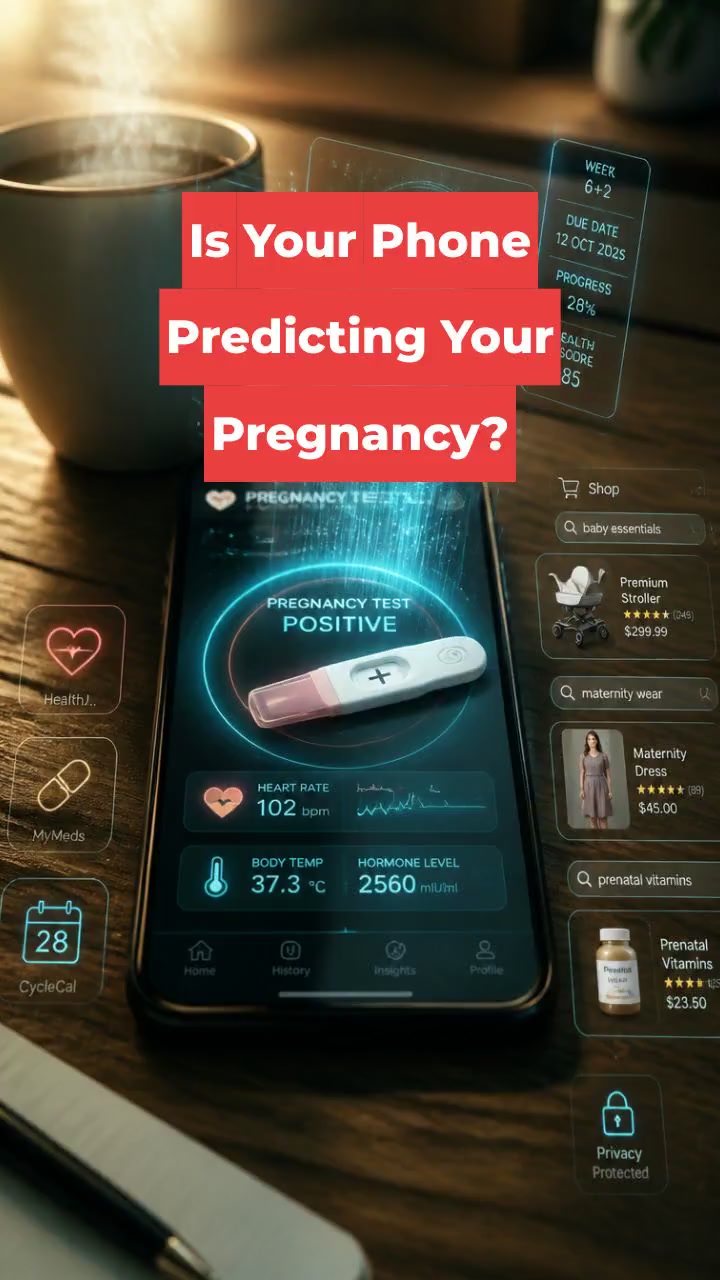Is Your Phone Predicting Your Pregnancy?