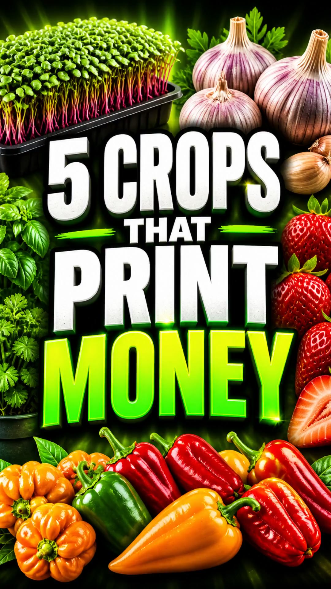 5 Crops That Print Money 💰🌱