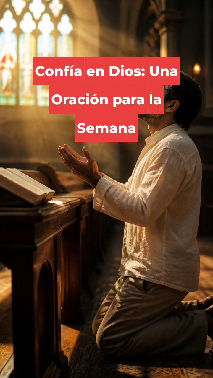 Confía en Dios: Una Oración para la Semana