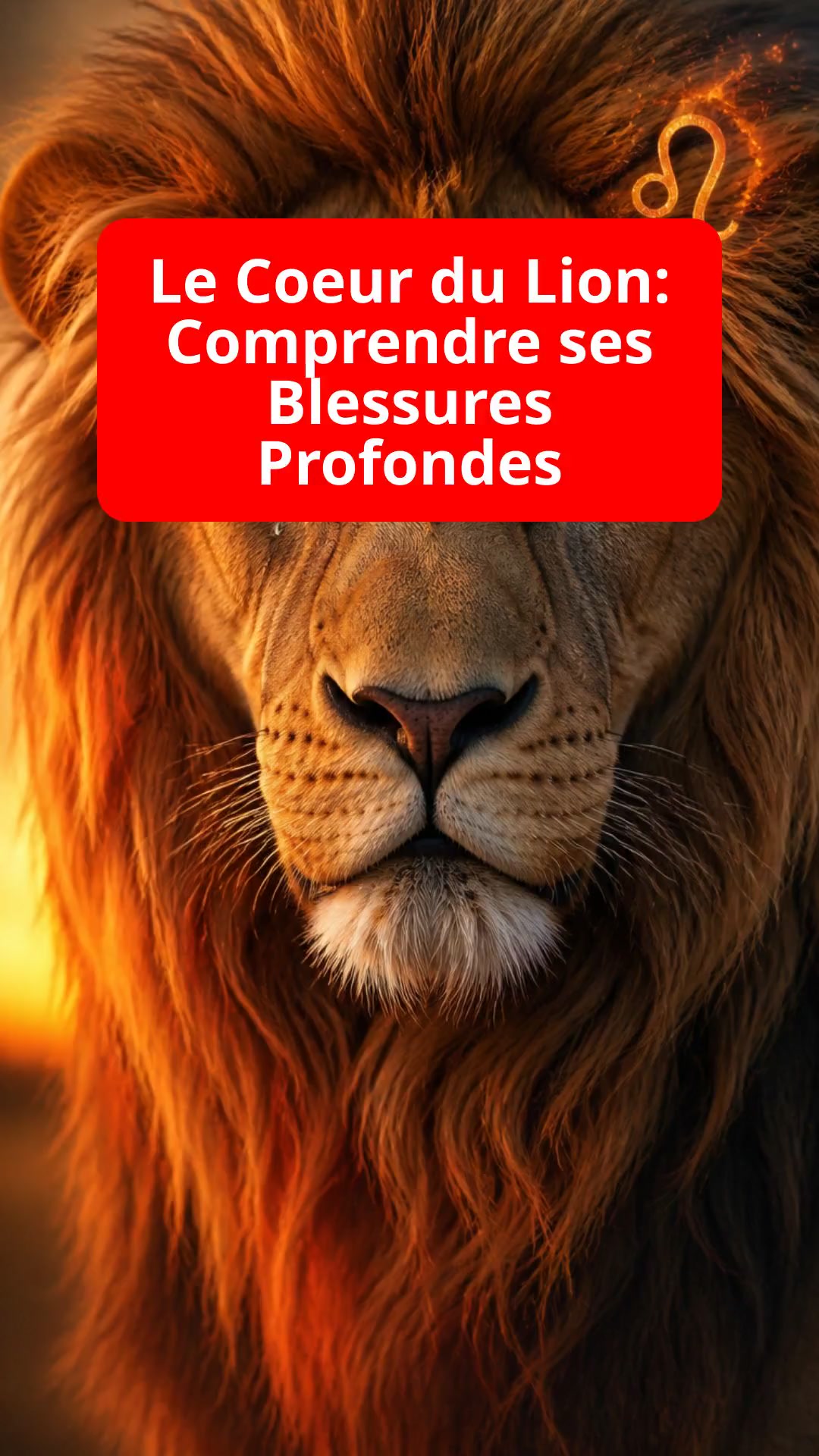Le Coeur du Lion: Comprendre ses Blessures Profondes