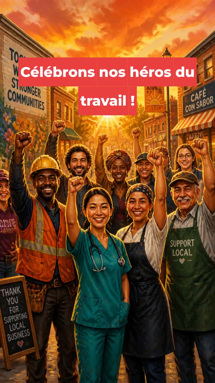 Célébrons nos héros du travail !
