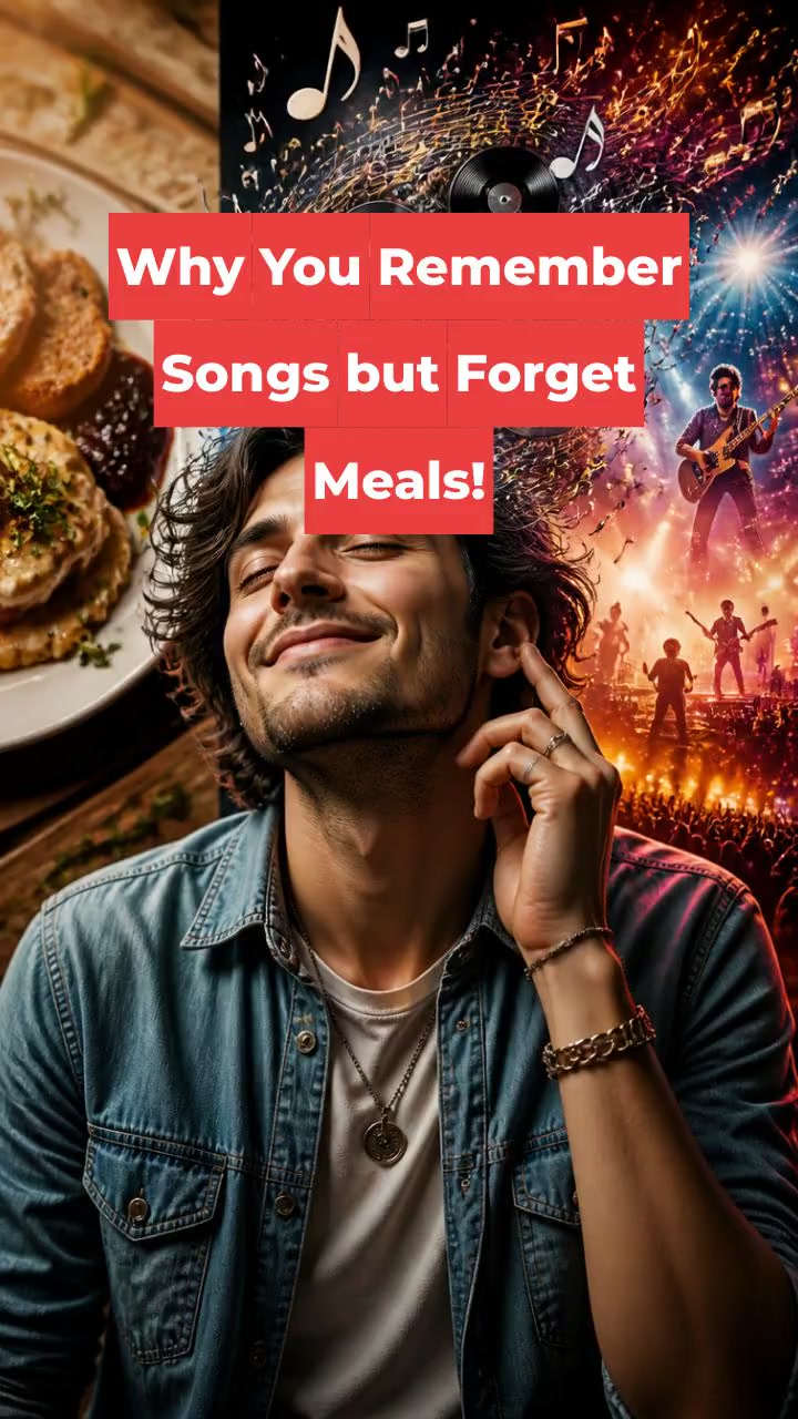 Why You Remember Songs but Forget Meals!