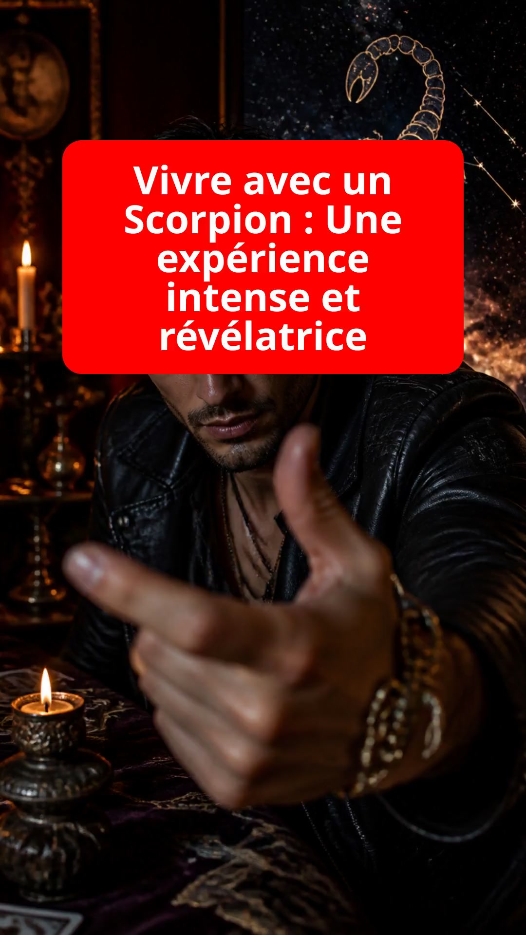 Vivre avec un Scorpion : Une expérience intense et révélatrice