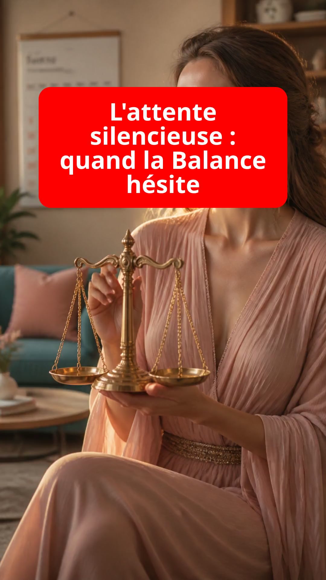 L'attente silencieuse : quand la Balance hésite