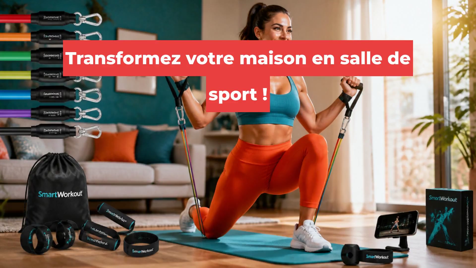 Transformez votre maison en salle de sport !