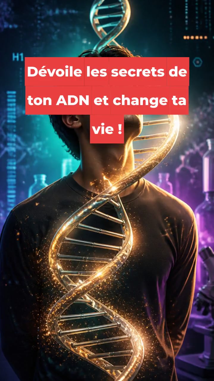 Dévoile les secrets de ton ADN et change ta vie !