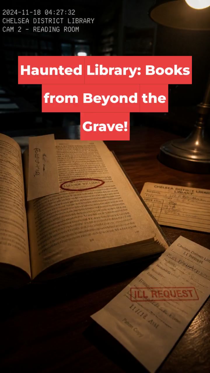 Haunted Library: Books from Beyond the Grave!