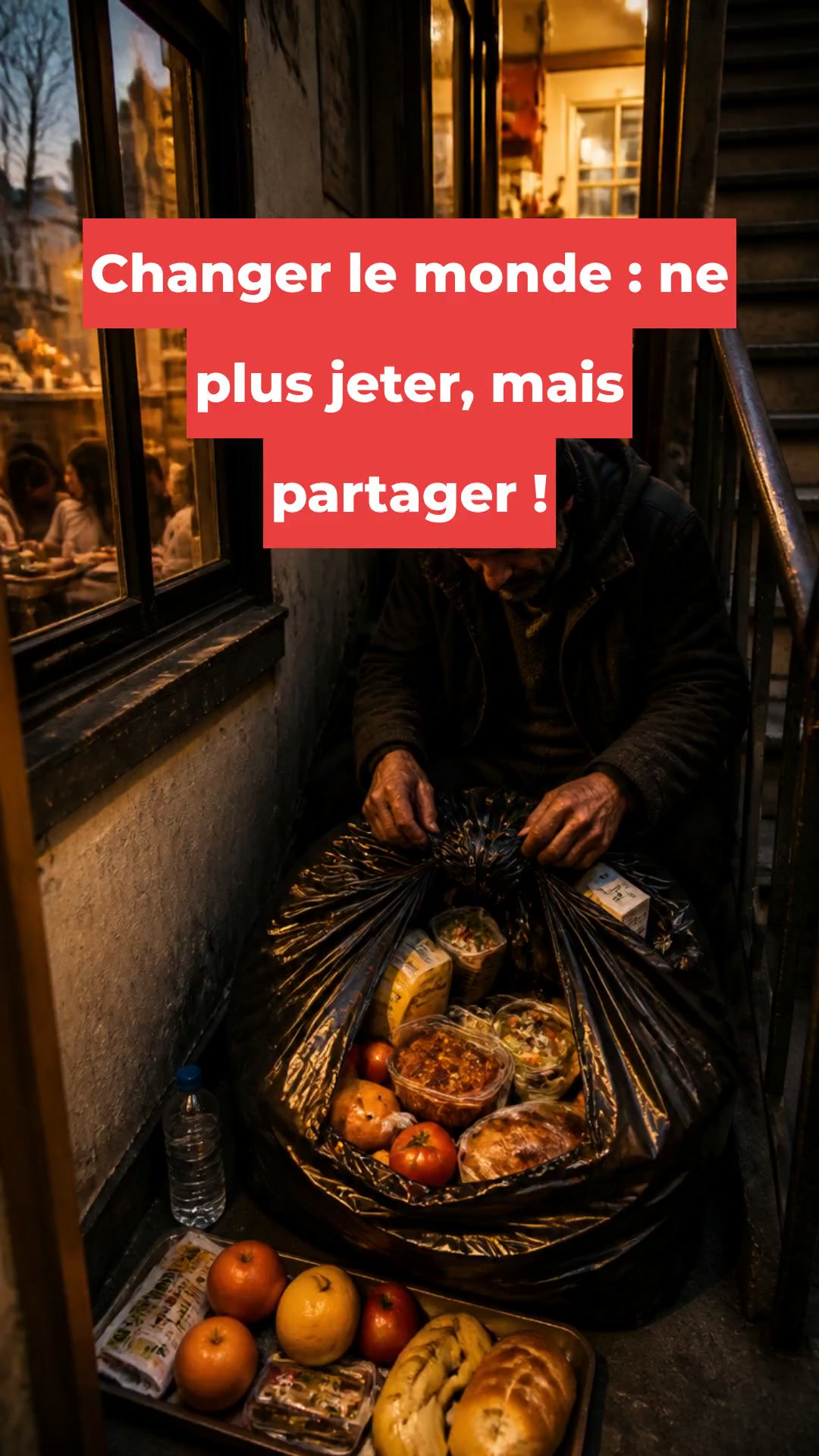 Changer le monde : ne plus jeter, mais partager !