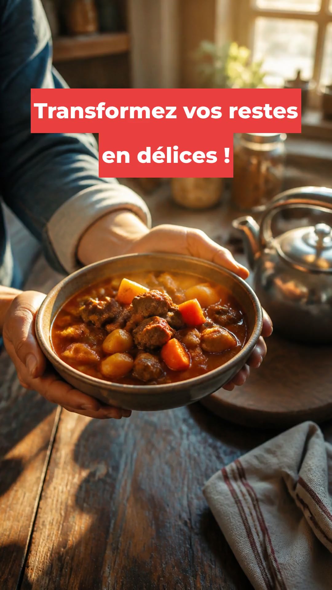 Transformez vos restes en délices !