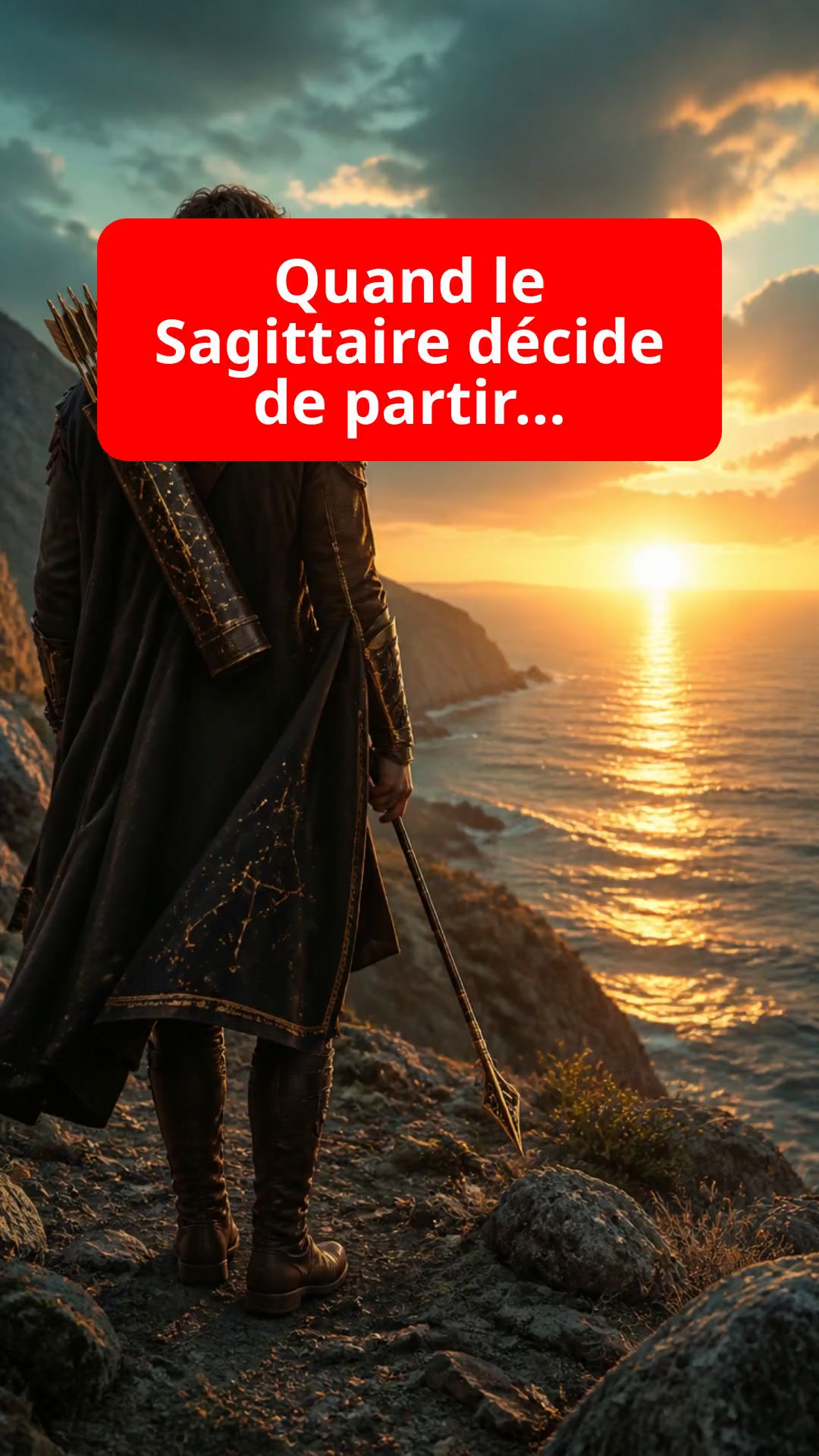 Quand le Sagittaire décide de partir...