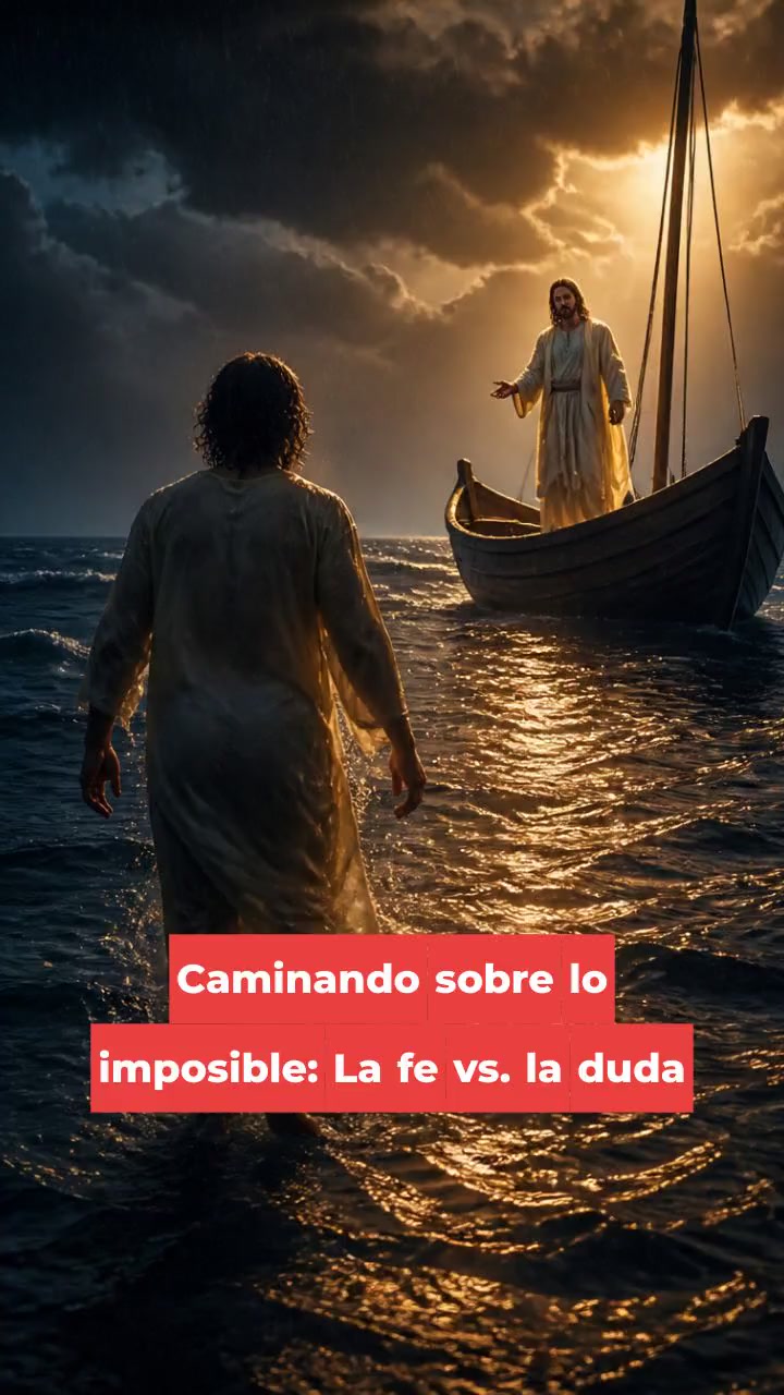 Caminando sobre lo imposible: La fe vs. la duda