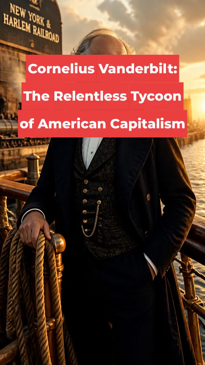 Cornelius Vanderbilt: The Relentless Tycoon of American Capitalism