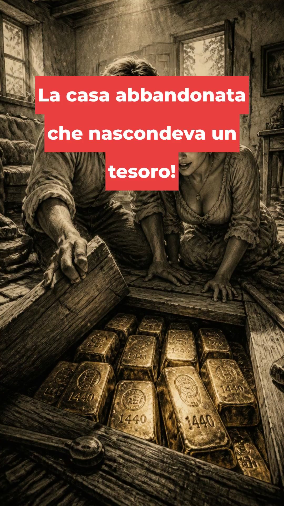 La casa abbandonata che nascondeva un tesoro!