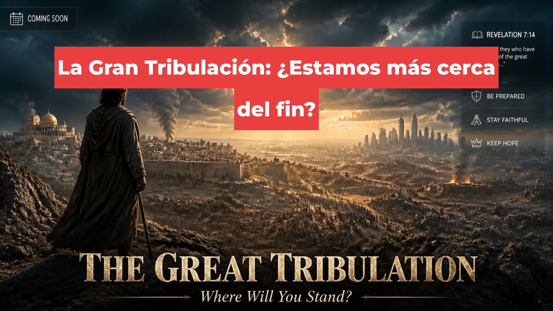La Gran Tribulación: ¿Estamos más cerca del fin?