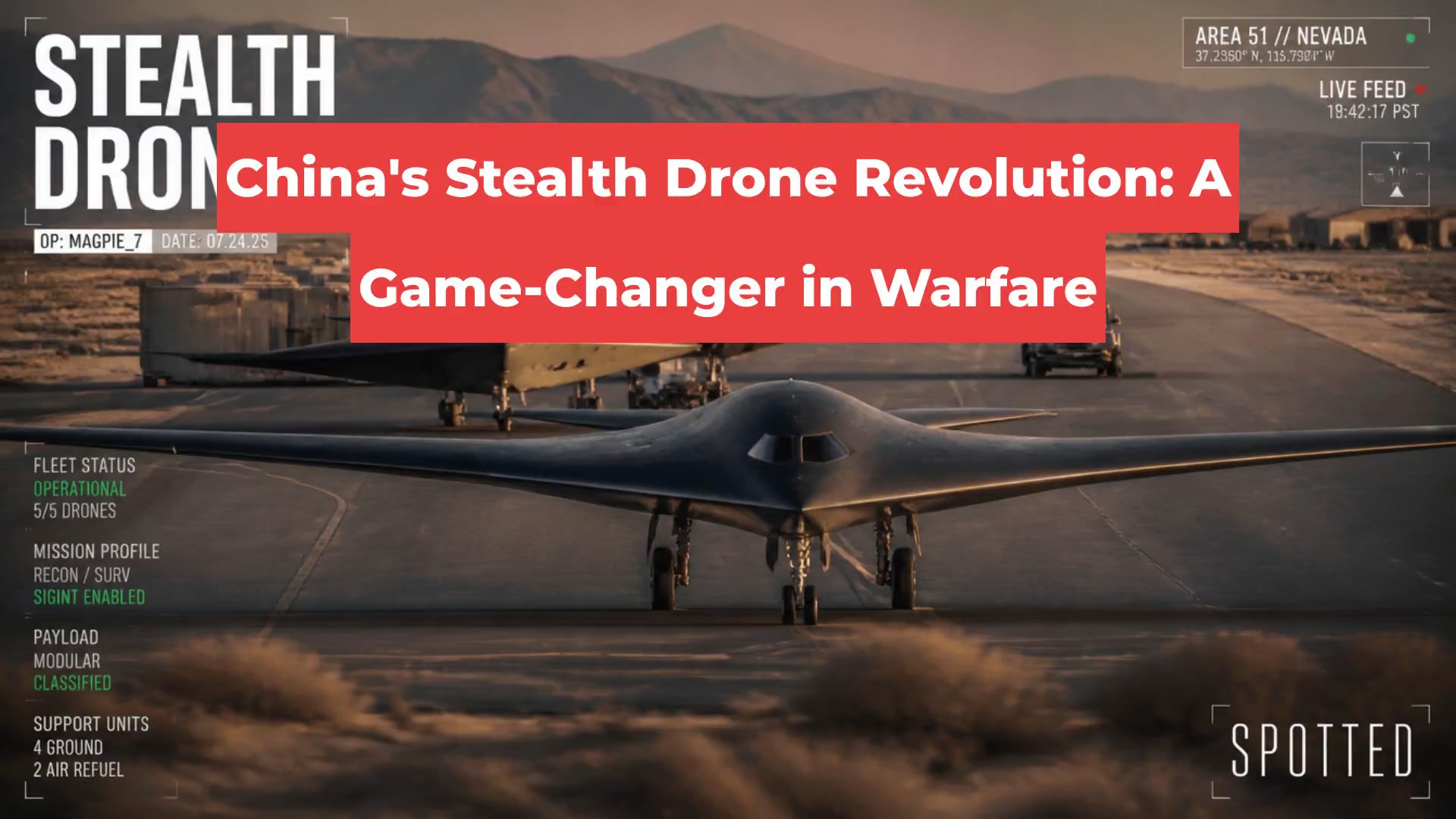 China's Stealth Drone Revolution: A Game-Changer in Warfare