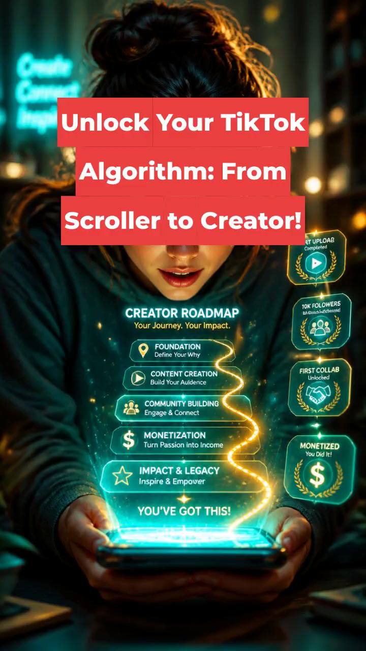Unlock Your TikTok Algorithm: From Scroller to Creator!