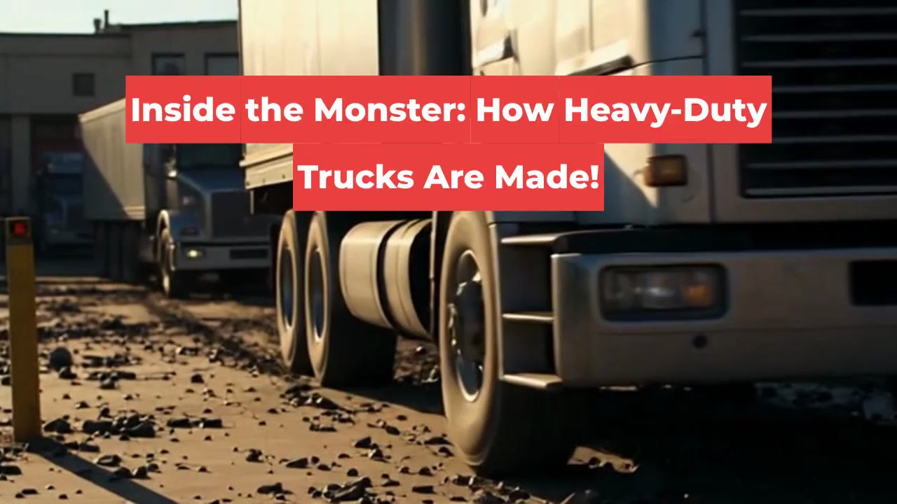 Inside the Monster: How Heavy-Duty Trucks Are Made!