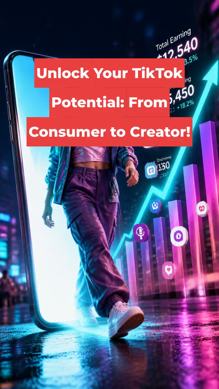 Unlock Your TikTok Potential: From Consumer to Creator!