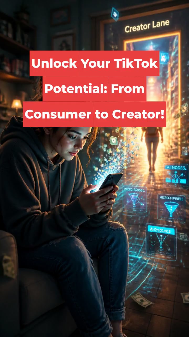 Unlock Your TikTok Potential: From Consumer to Creator!