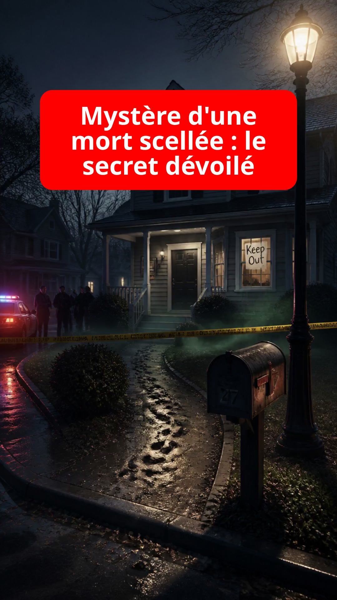 Mystère d'une mort scellée : le secret dévoilé