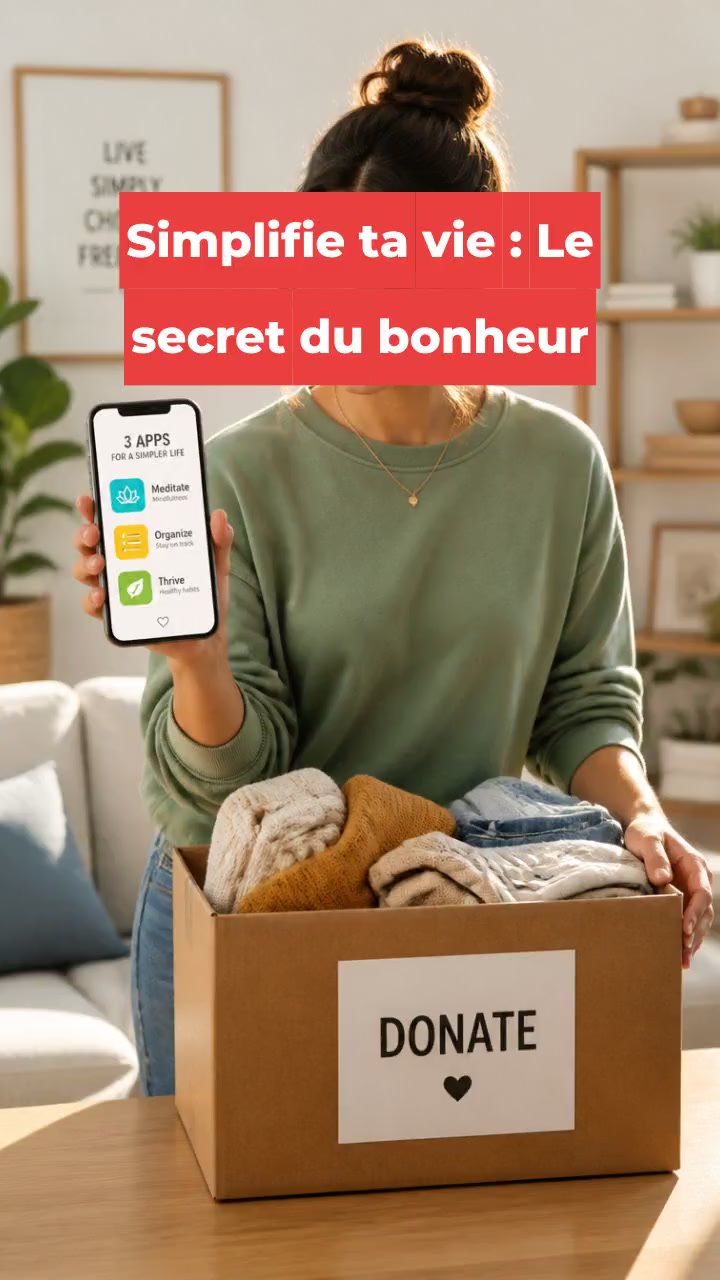 Simplifie ta vie : Le secret du bonheur