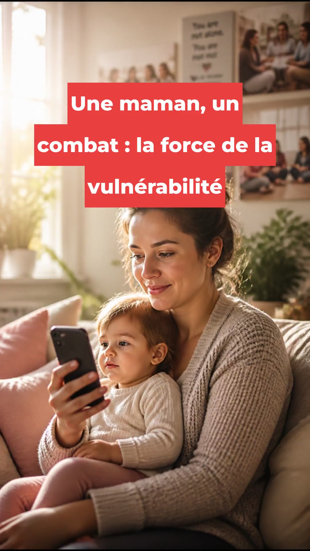 Une maman, un combat : la force de la vulnérabilité