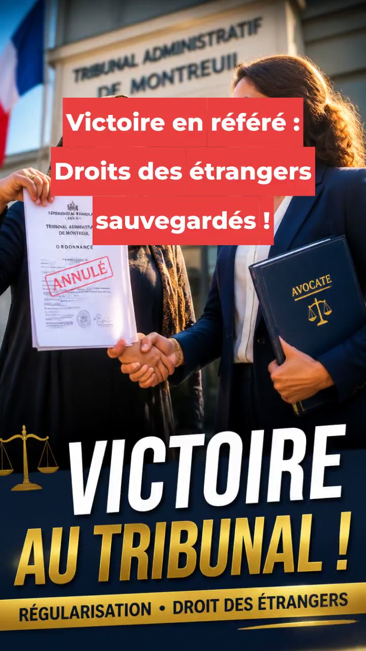 Victoire en référé : Droits des étrangers sauvegardés !