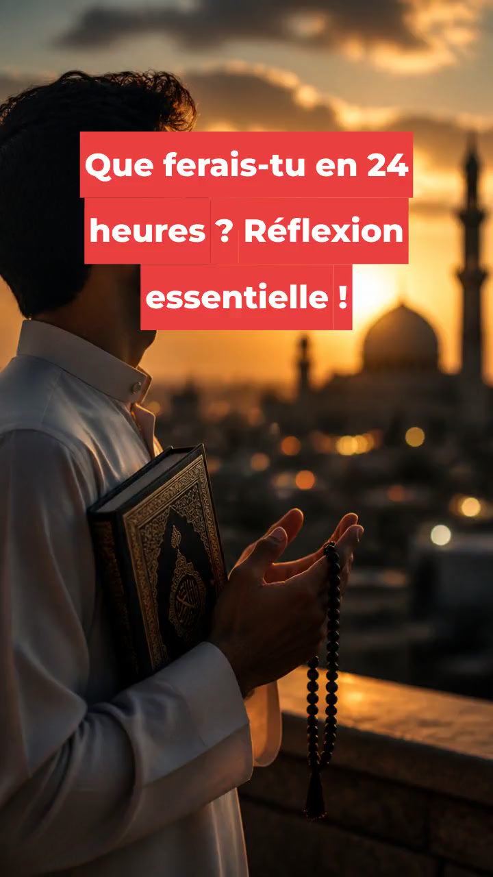Et si tu n’avais plus que 24h à vivre ? 😳