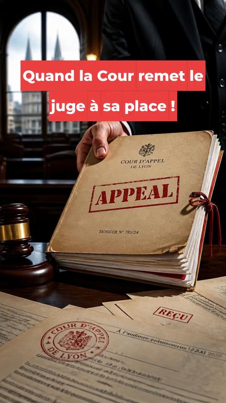 Quand la Cour remet le juge à sa place !