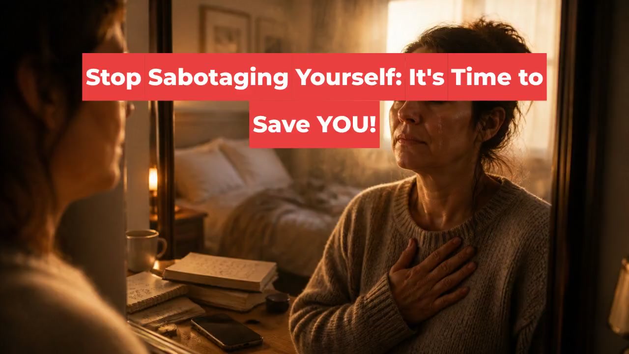 Stop Sabotaging Yourself: It's Time to Save YOU!