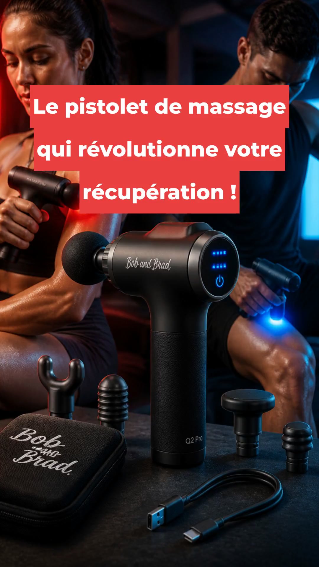 Le pistolet de massage qui révolutionne votre récupération !