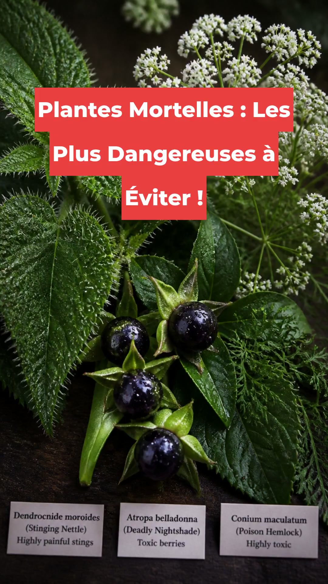 Plantes Mortelles : Les Plus Dangereuses à Éviter !