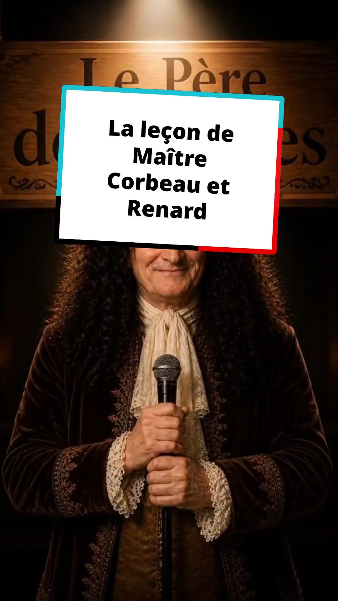 La leçon de Maître Corbeau et Renard