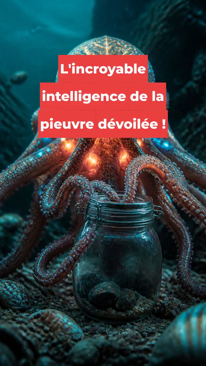 L'incroyable intelligence de la pieuvre dévoilée !